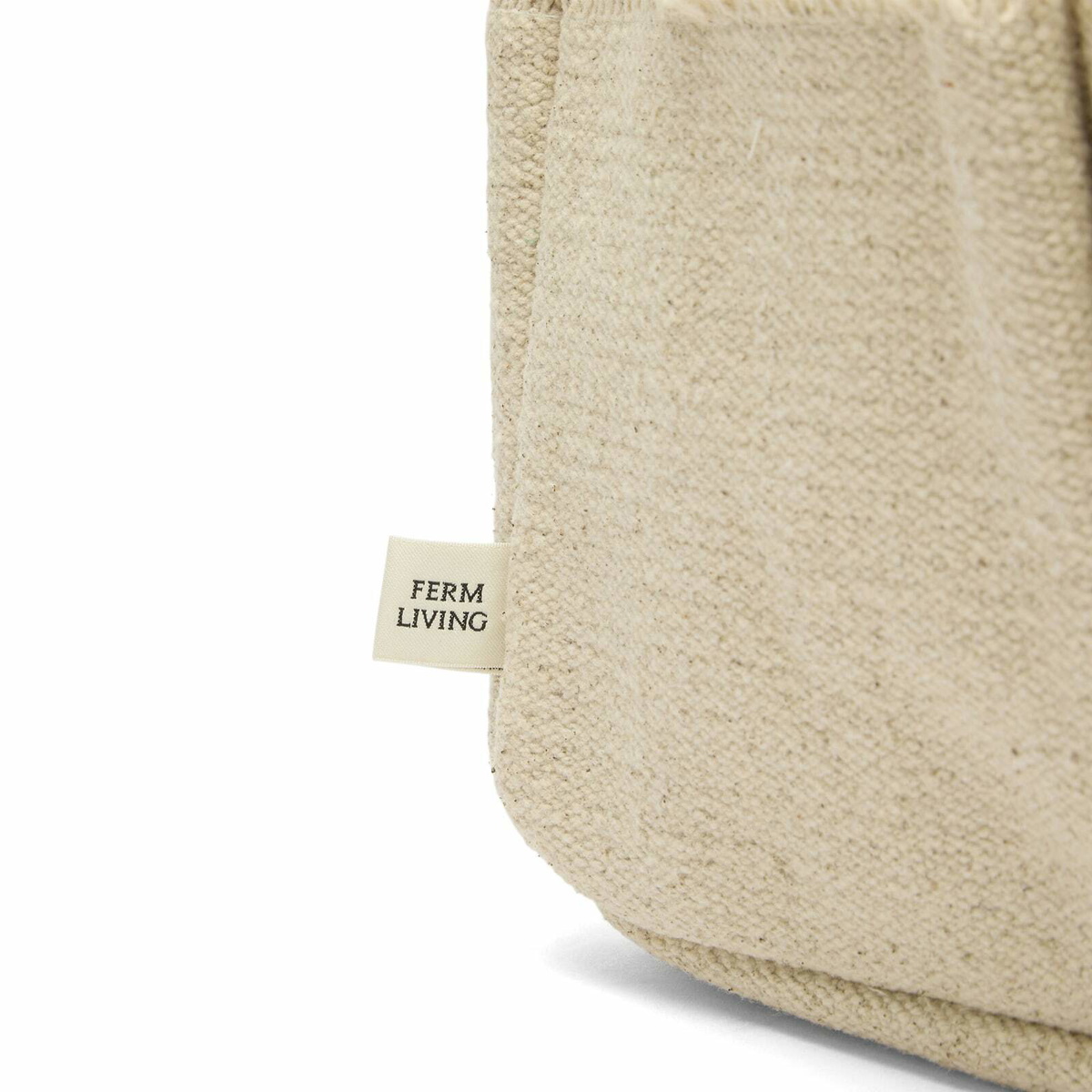 ferm LIVING Hokan Textile Storage - 18x30cm in Natural 