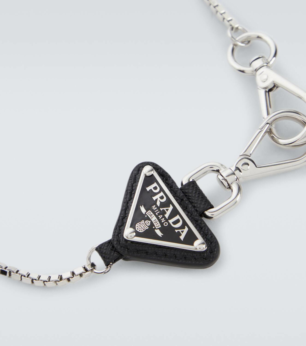 Prada Logo keychain