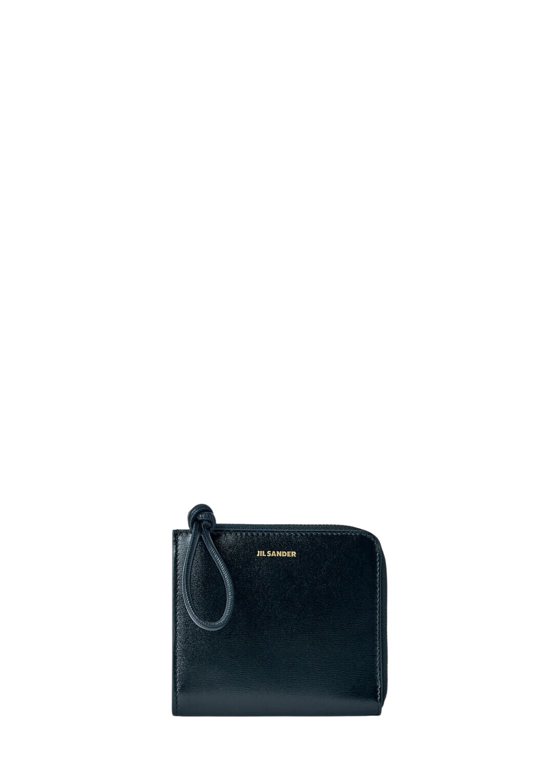 JIL SANDER patent leather small shoulder bag Black Jil Sander
