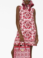 DOLCE & GABBANA - Majolica Print Mini Dress
