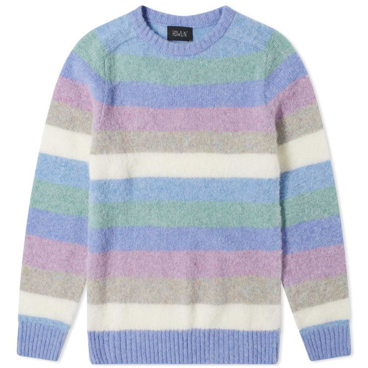 Photo: Howlin' Wool Digger Stripe Crew Knit
