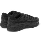 Nike - P-6000 Leather, Mesh and Rubber Sneakers - Black