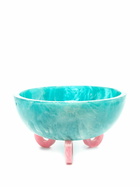 Jonathan Adler Blue Mustique Disk Bowl