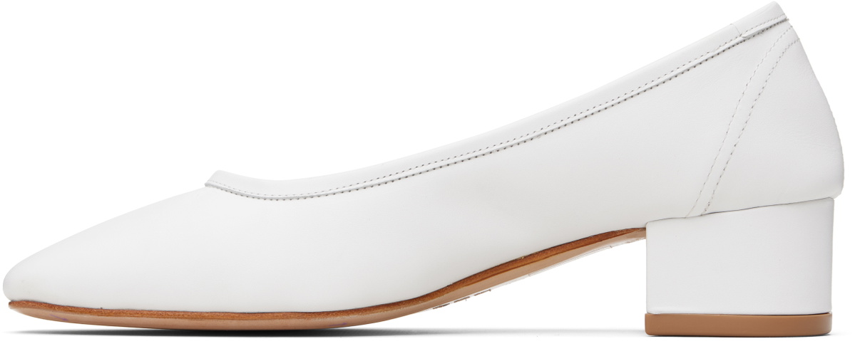 Maryam Nassir Zadeh White Roberta Heels