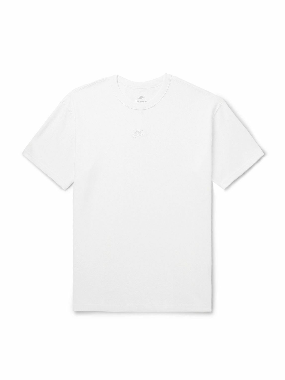 nike premium essential t shirt white