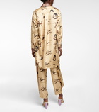 Loewe - Printed silk shirt