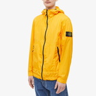 Stone Island Men's Crinkle Reps Hooded Jacket in Orange