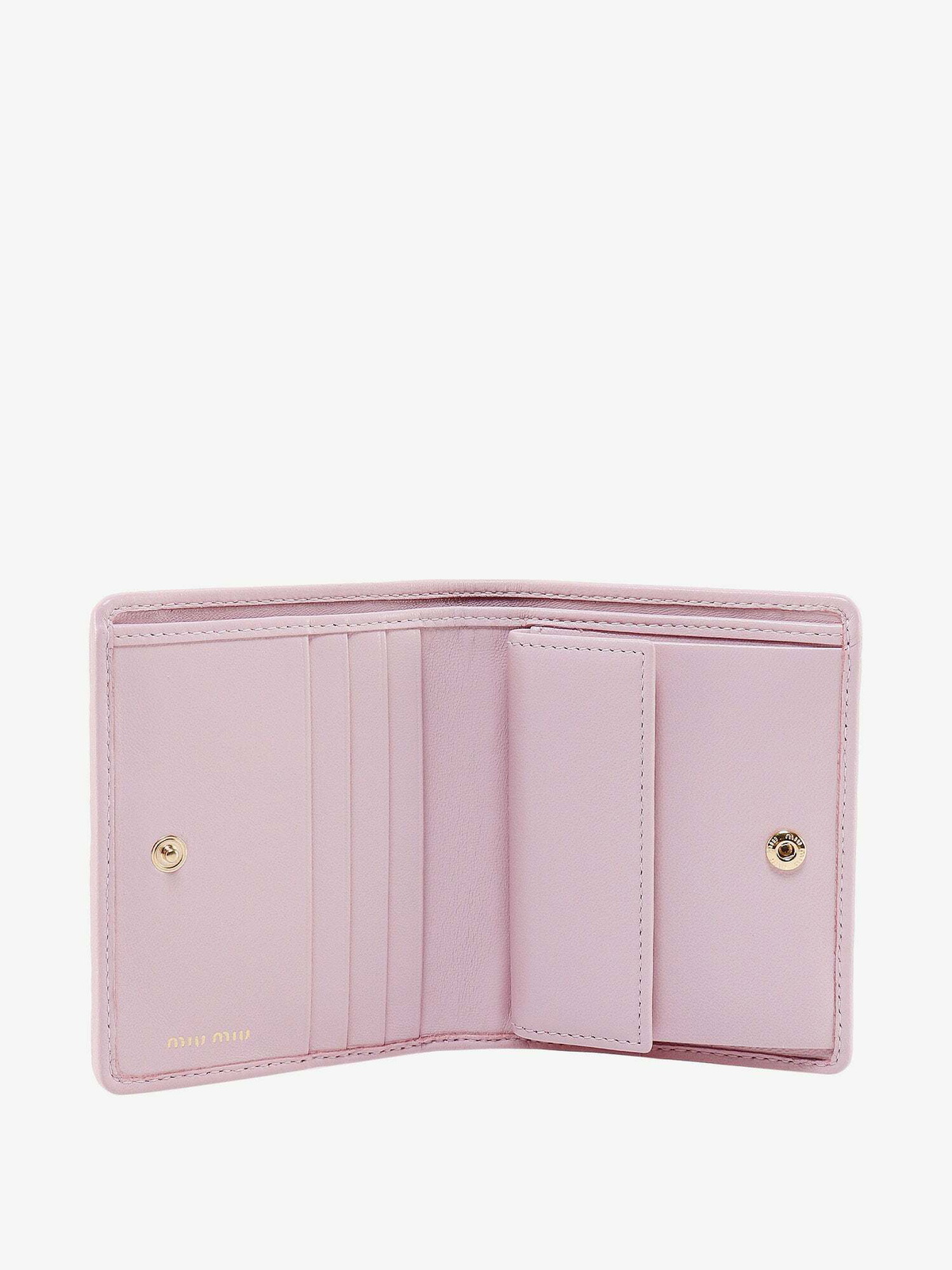 Miu Miu Wallet Pink Womens Miu Miu
