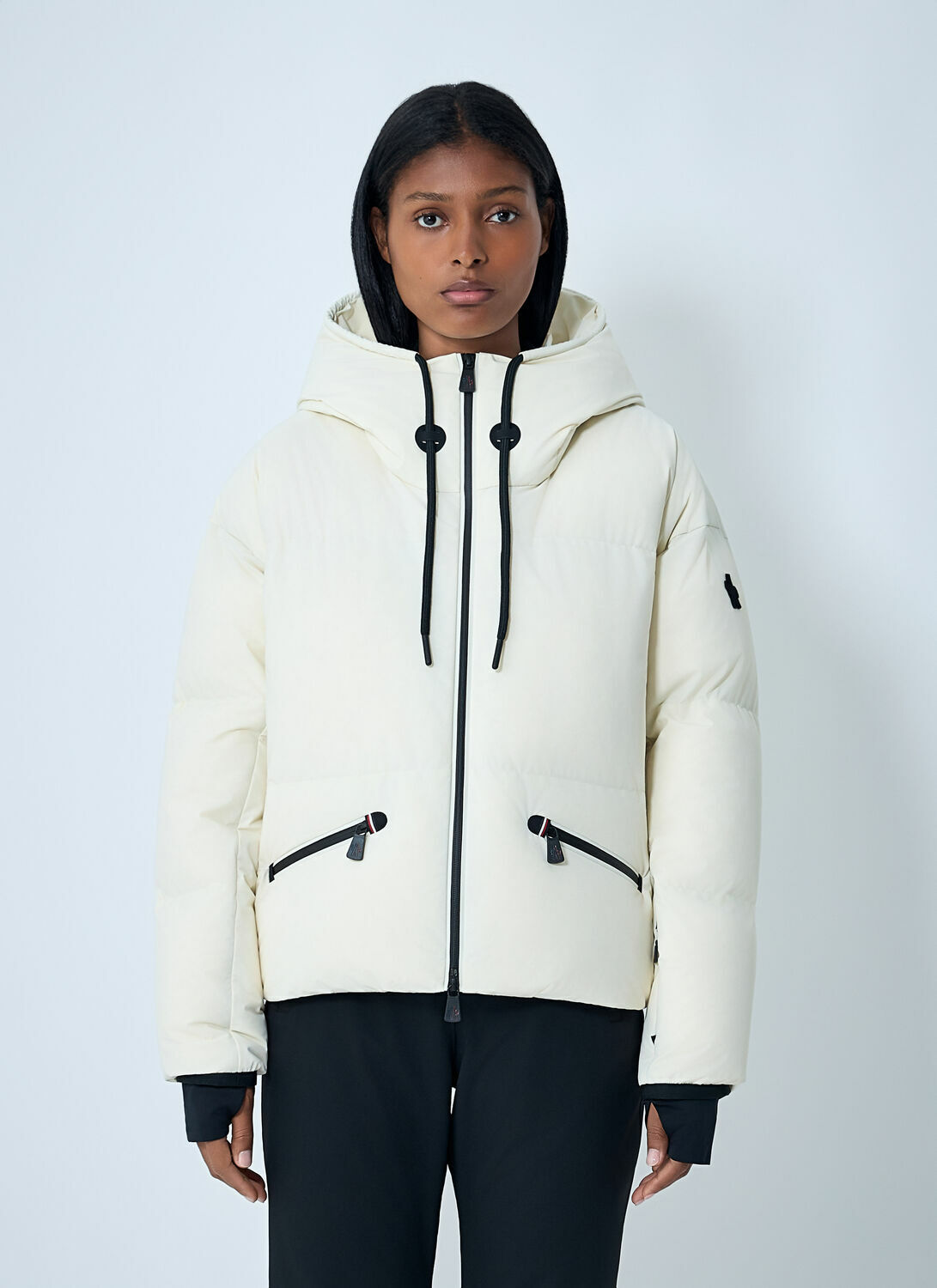 Moncler Grenoble Allesaz Hooded Short Down Jacket