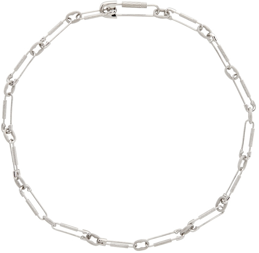 4 G Chain Necklace in Silver - Givenchy