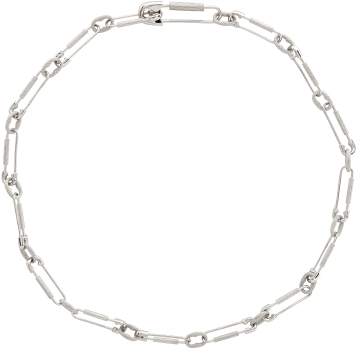 Photo: Givenchy Silver G Clip Necklace