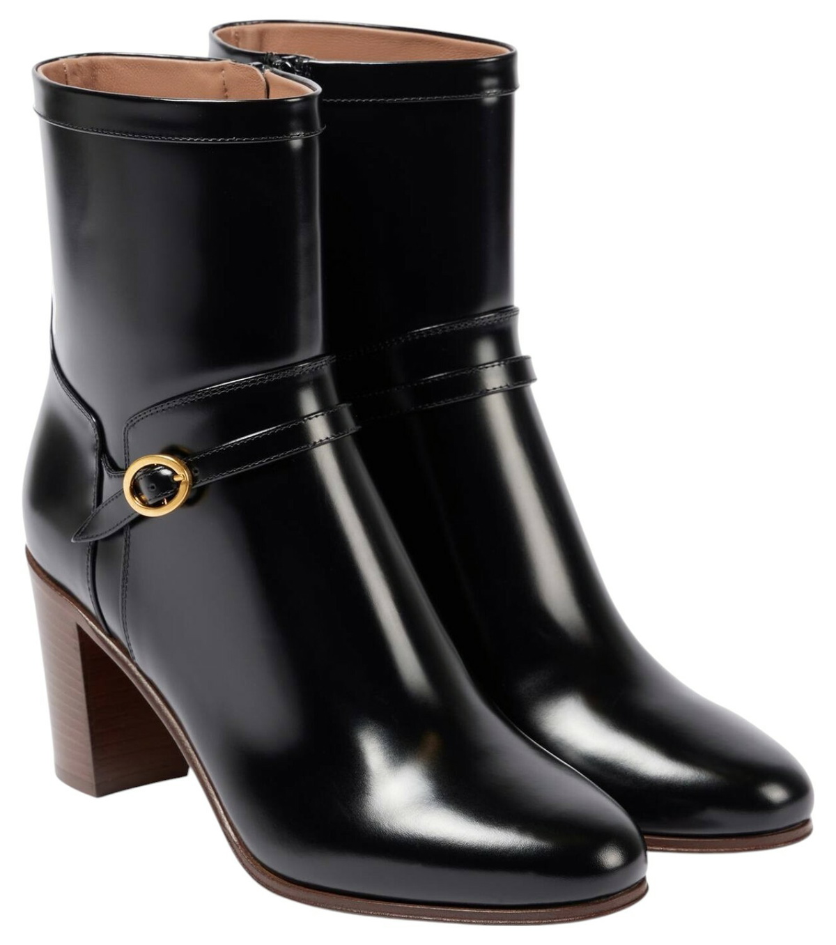 Valentino Garavani Pattie 75 leather ankle boots Valentino Garavani