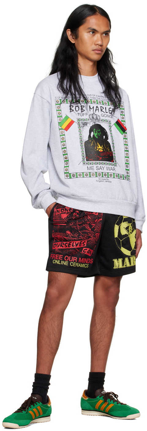 Online Ceramics Gray 'War' Sweatshirt