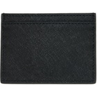 Vivienne Westwood Black Orb Flat Card Holder