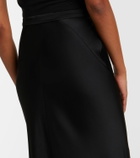Max Mara Acerbo satin maxi skirt