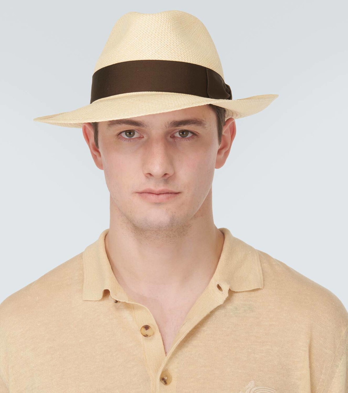 Borsalino Amedeo straw Panama hat Borsalino