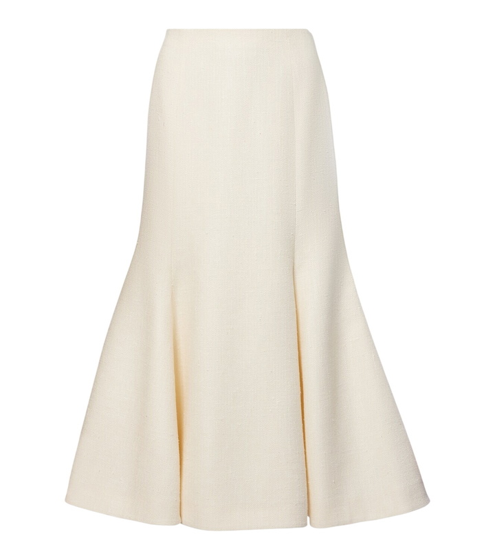 Photo: Gabriela Hearst Patterson silk and wool midi skirt