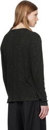 MMIC Black Grain Henley