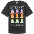 MARKET Men's Internet Friends T-Shirt in Black