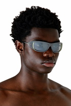 Diesel Wraparound style sunglasses - Sunglasses - Unisex - Grey
