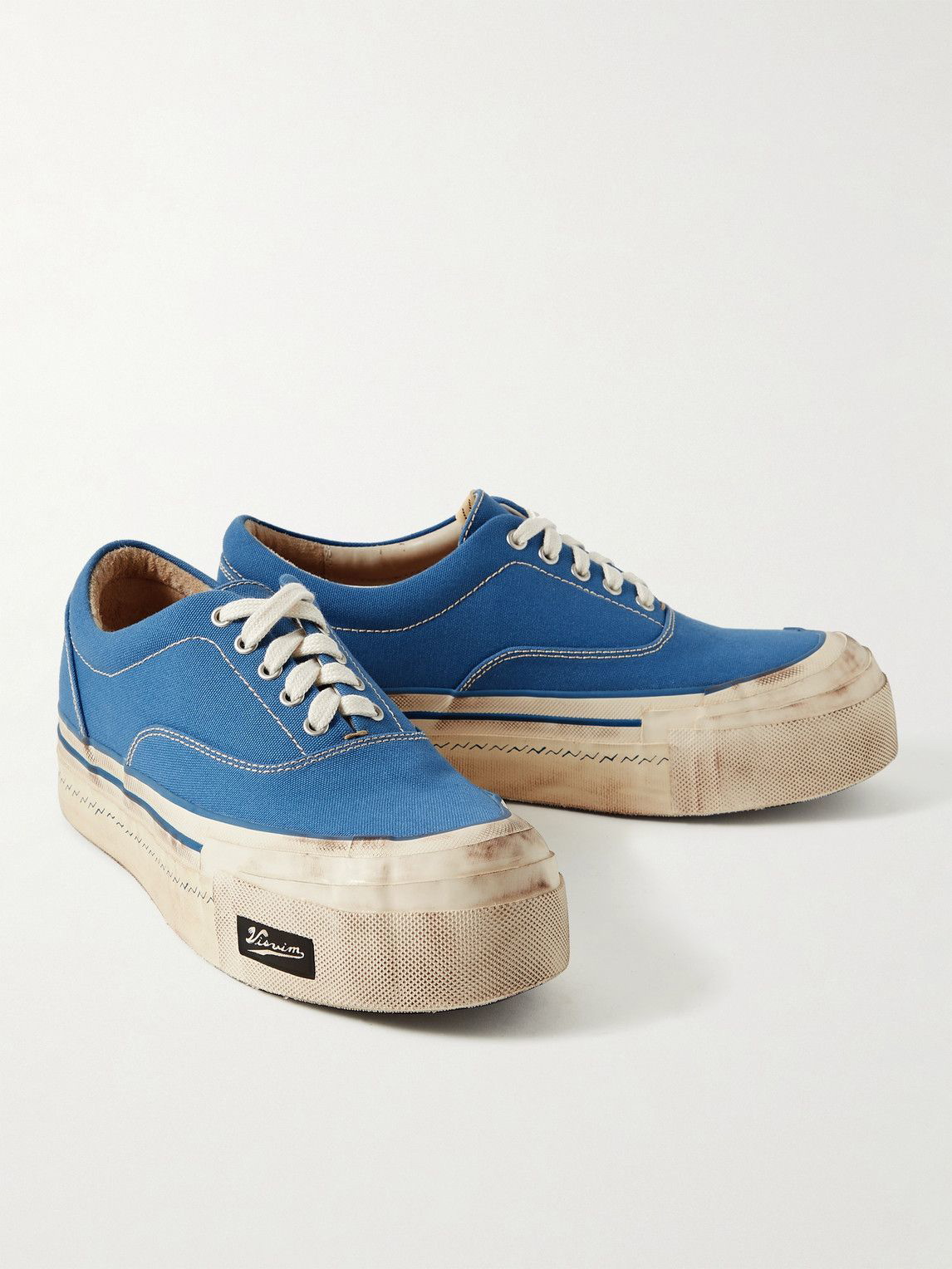 visvim LOGAN DECK Ⅱ G.PATTAEN BLUE US10