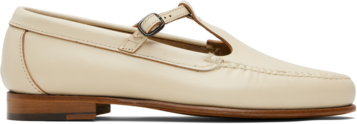 HEREU Off-White Alcala Loafers