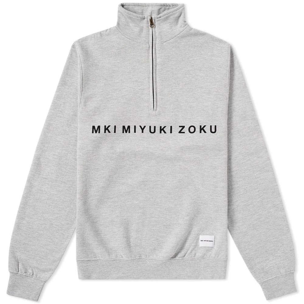 Mki sherpa 2024 quarter zip grey