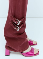 BY FAR Romy Leather Heels