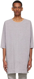 Boris Bidjan Saberi SSENSE Exclusive Gray Cotton T-Shirt