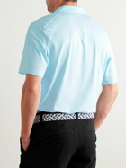 Lululemon - Logo-Appliquéd Stretch Recycled-Piqué Golf Polo Shirt - Blue