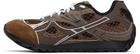 Bottega Veneta Brown & White Orbit Sneakers
