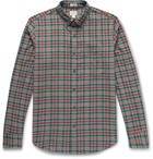 J.Crew - Slim-Fit Button-Down Collar Checked Cotton-Flannel Shirt - Multi