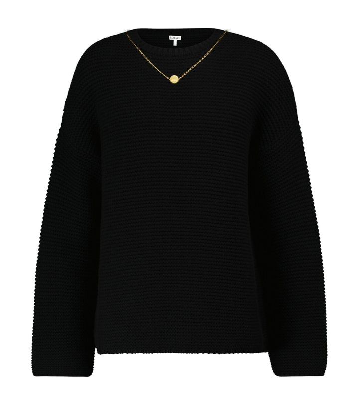 Photo: Loewe - Chain wool and cashmere sweater
