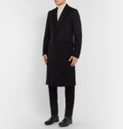 SALLE PRIVÉE - Rolf Slim-Fit Cashmere Overcoat - Black