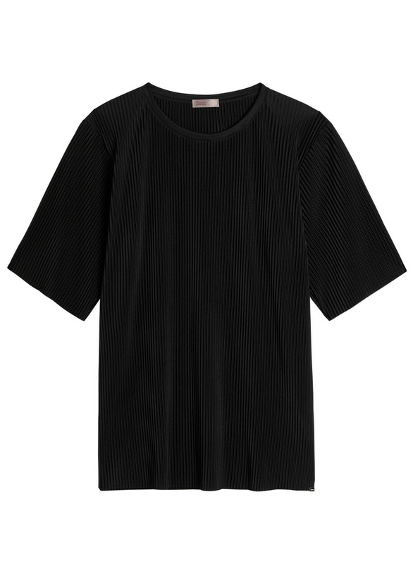 Photo: Herno Jersey Plissé T-shirt Black