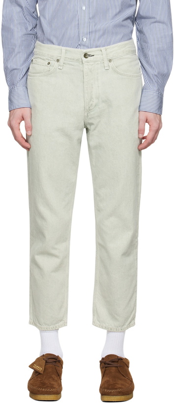 Photo: rag & bone Green Beck Jeans