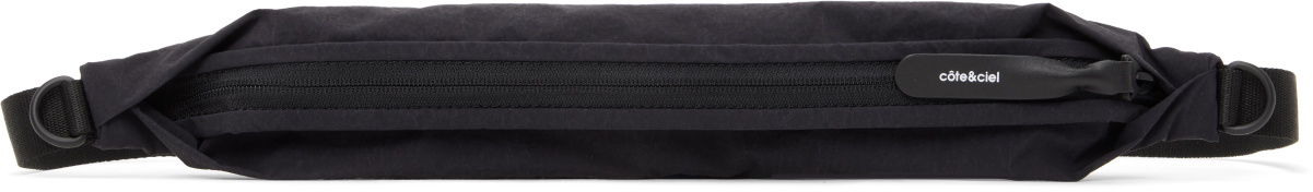 Côte&Ciel Black Adda Plus Komatsu Onibegie Nylon Pouch