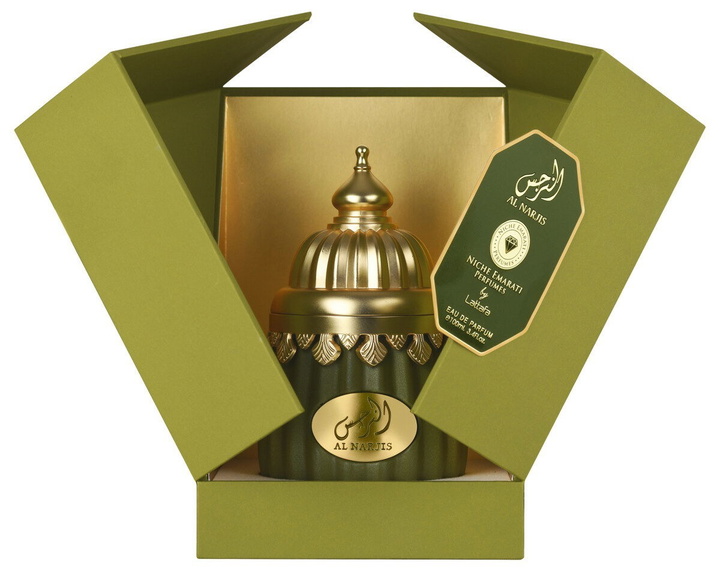 Photo: Lattafa Unisex Niche Emarati Al Narjis EDP Spray 3.4 oz Fragrances 6290360593104