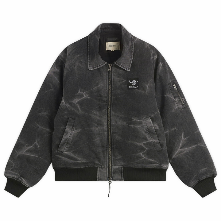 Photo: Heresy Men's Ooser Bomber Jacket in Ash