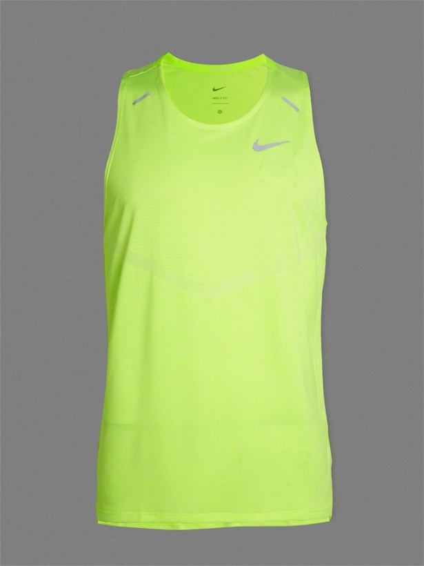 Photo: Nike Running - Rise 365 Dri-FIT Tank Top - Green