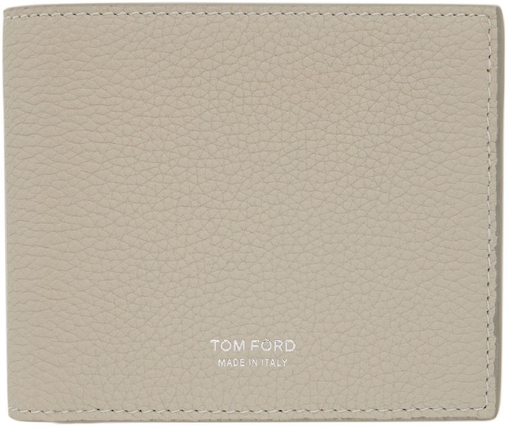 Photo: TOM FORD Grey Bifold Wallet