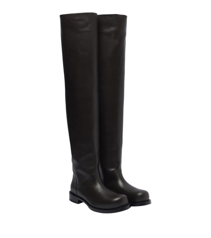 Photo: Christen Defender leather over-the-knee boots