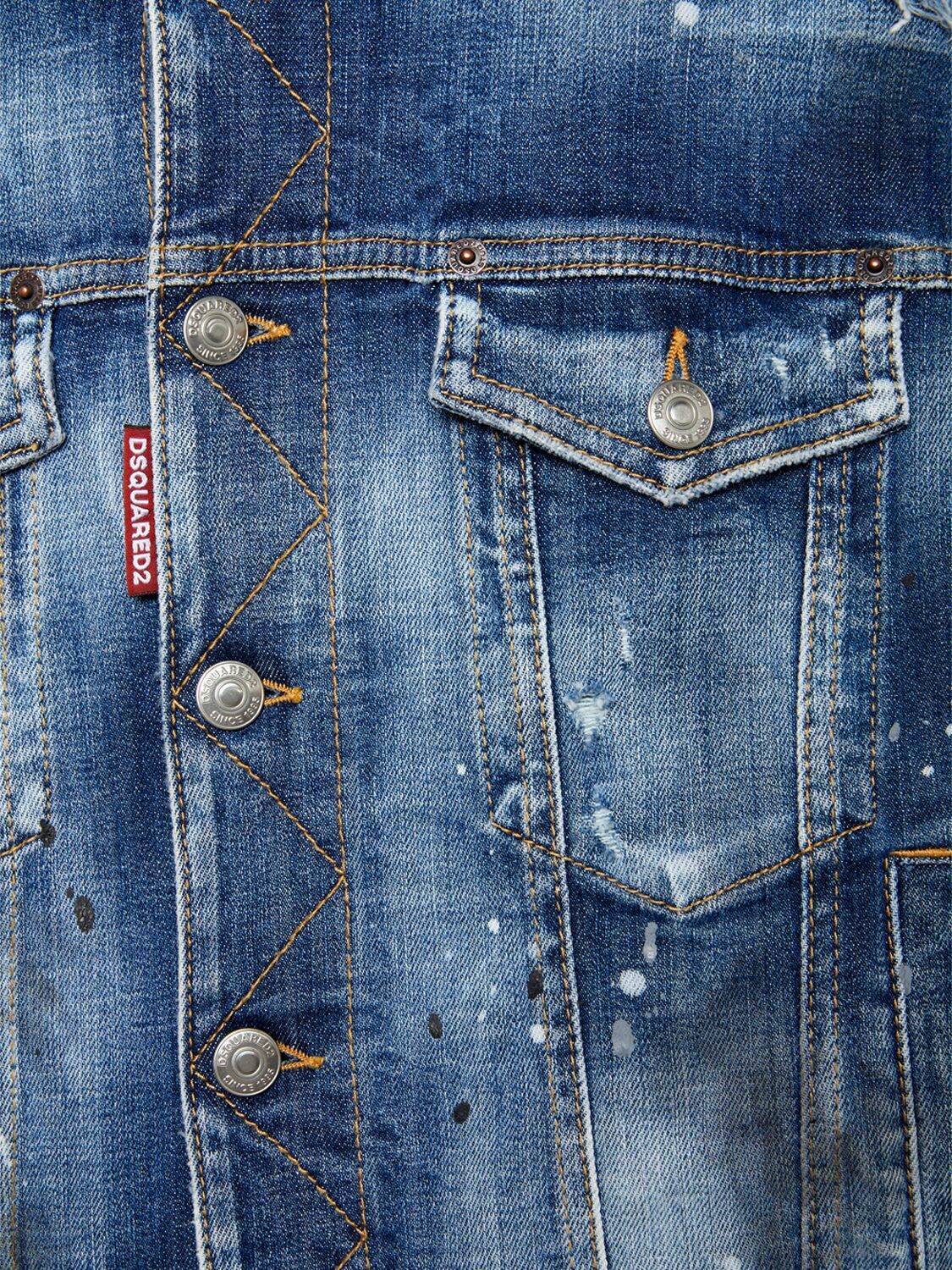 DSQUARED2 フロントジップ rider Jean スキニー デニム 44 Dsquared2