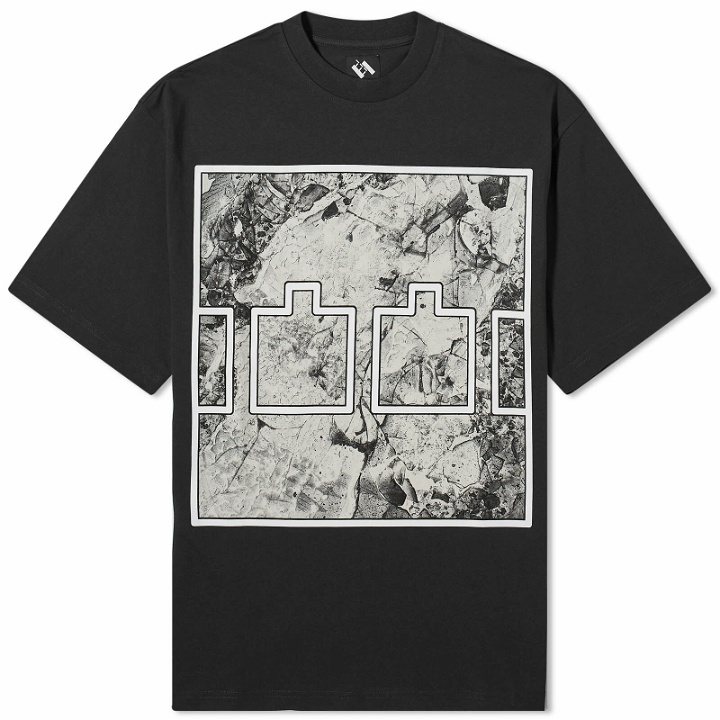 Photo: The Trilogy Tapes Men's Block Ice T-Shirt in Black