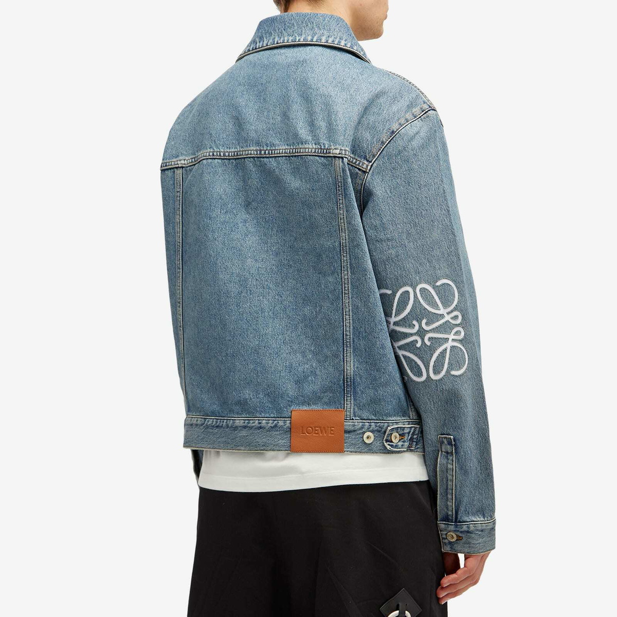 LOEWE 22AW FADED DENIM JACKET デニムジャケット LOEWE 22AW FADED DENIM JACKET デニムジャケット LOEWE デニム