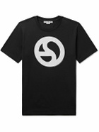 Acne Studios - Everest Logo-Print Cotton and Lyocell-Blend Jersey T-Shirt - Black