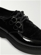 SAINT LAURENT - Teddy Leather Derby Shoes - Black