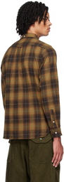 BEAMS PLUS Orange Tartan Shirt