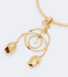 Chloé Gold-plated pearl necklace