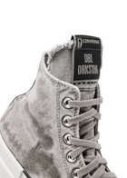 Rick Owens X Converse Drkstar Canvas Hi-top Sneakers Grey